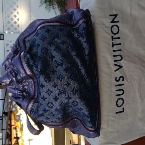 ULTRA RARE LOUIS VUITTON BAG Limited Edition Lurex Bluebird - Picture 3 of 13